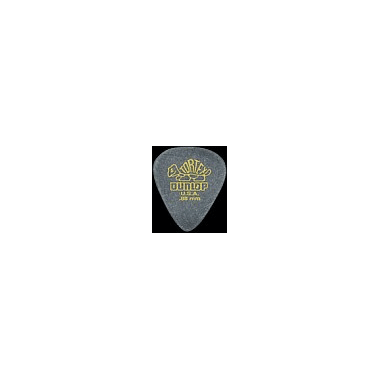 Dunlop 488 Púas TORTEX BLACK GOLD STANDARD negras 0.73 mm