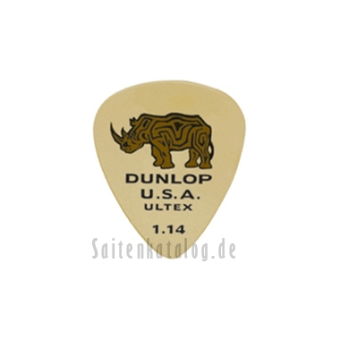 Dunlop 421 Plektren ULTEX Ivroid (gold) 1.14 mm