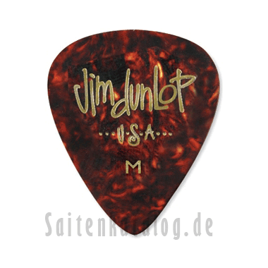 Dunlop 483 Plektren GENUINE CELLULOID CLASSIC slight heavy