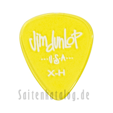Dunlop 486 Plektren GELS STANDARD yellow. extra heavy