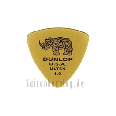 Dunlop 426 Plektren ULTEX TRIANGLE sand (gold) 1.00 mm