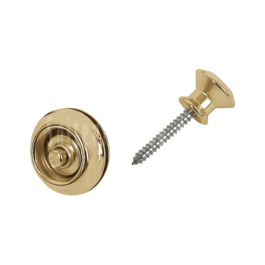 Dunlop SLS1034G Straplok DUAL Design System, gold