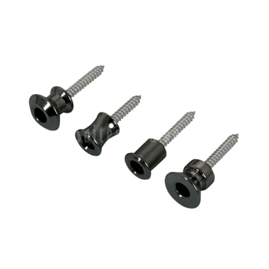 Dunlop SLS1903BK Straplok End Pins assorted, black (24 pieces)