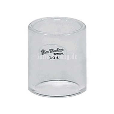 Dunlop 204 Pyrex Glass Slide Medium Wall. 20x25x28mm
