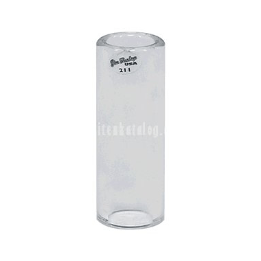 Dunlop 211 Pyrex Glass Slide Heavy Wall. 17x35x69mm