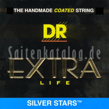 DR SIE-11 EXTRA LIFE Silver Star Electic Guitar Strings Heavy