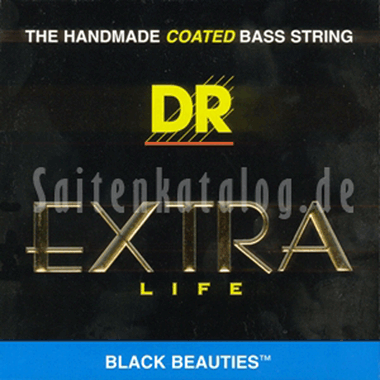 DR BKB6-30 EXTRA LIFE Black Beauties Medium 6-string