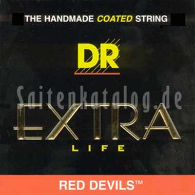 DR RDE-10/52 EXTRA LIFE Red Devils Electic Guitar Strings Big-n-Heavy