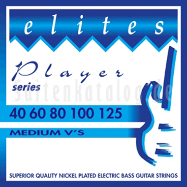 Elites Player Series Bass Nickel Plated, Extra Light XL