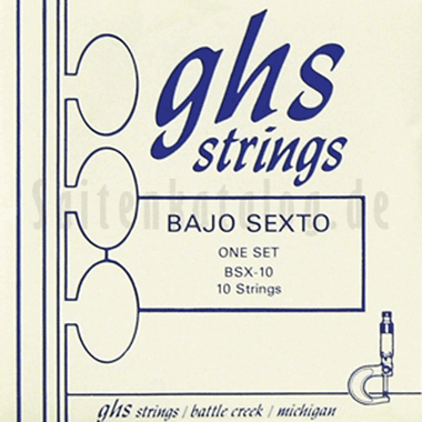 GHS BSX 10 Bajo Sexto 10-string