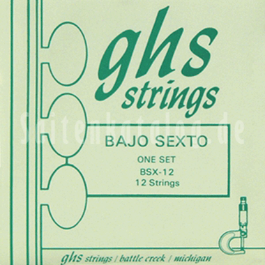 GHS BSX 12 Bajo Sexto 12-string