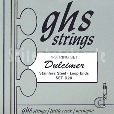 GHS D 20 Dulcimer 4-string