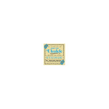 D'Addario J54 Tenor Ukulele Silver/Black Nylon medium