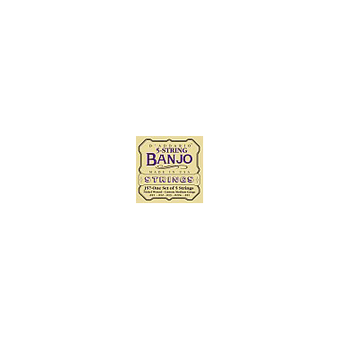 D'Addario J57 Banjo Nickel custom medium 5-string  Loop End