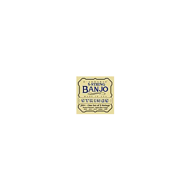 D'Addario J60+ Banjo Nickel light plus 5-string