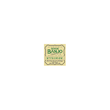 D'Addario J63 Tenor Banjo Nickel Loop End 4-string