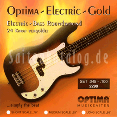 Optima 2299/1B SS Gold Strings 5-string Low B