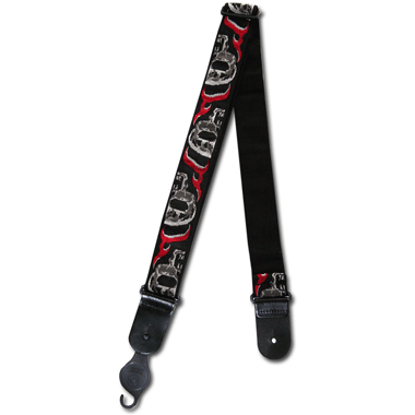 Planet Waves 50F02 THE DARK SIDE Collection Strap - Skulls