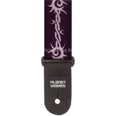 Planet Waves 50F04 THE DARK SIDE Collection Strap - Barbed Wire