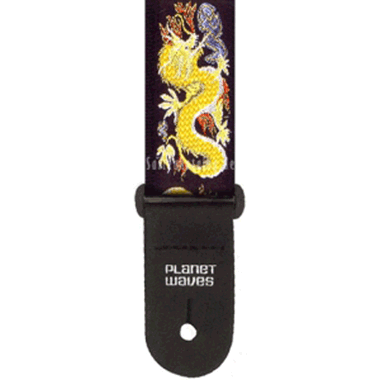 Planet Waves 50F08 THE DARK SIDE Collection Strap - Dragon