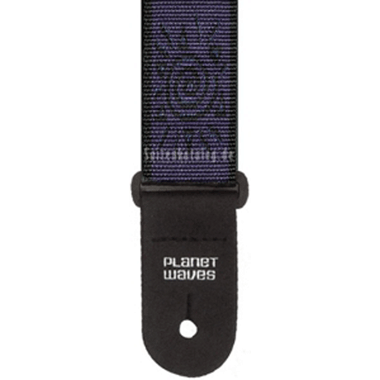 Planet Waves 44P051 Guitar Strap w/ shoulder pad - Blue Sun