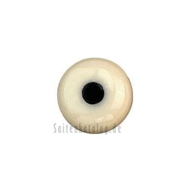 Planet Waves PWPS12 Bridge & End Pins (ABS) Injection Molded ivory/w black dot