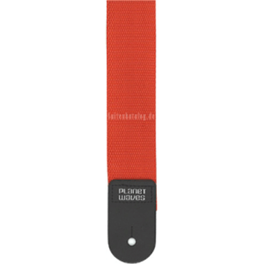 Planet Waves PWS101 Polypropylene Guitar Strap red