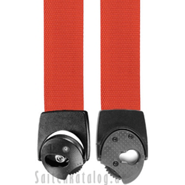 Planet Waves PWSPL101 Polypropylene Planet Lock Strap - red