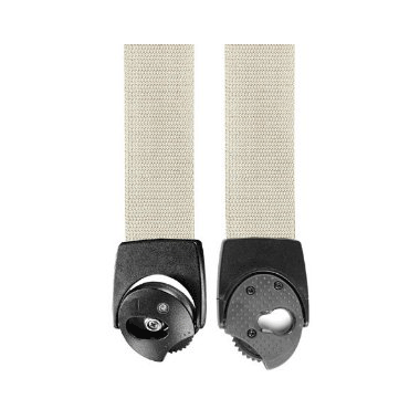 Planet Waves PWSPL105 Polypropylene Planet Lock Strap - silver