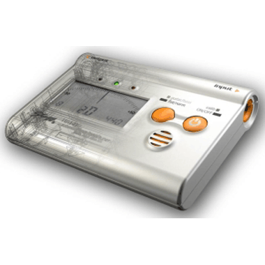 Stagg AUTOMATIC Gitarre / Bass Tuner Silber