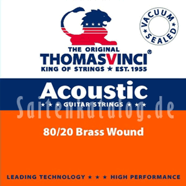 Thomas Vinci 402 M Acoustic Guitar  -  80/20 Brass Wound
