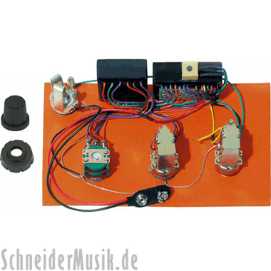 Bartolini HR 5/2 Bass Elektronics - 3-Band EQ