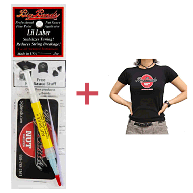 Big Bends Nut Sauce Lil Luber + T-Shirt Bundle