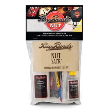 Big Bends Nut Sack / Care Kit for Guitars
