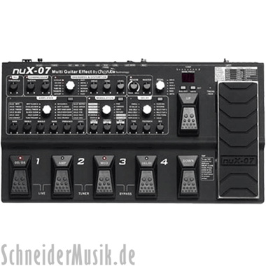 nuX-07 Multi Guitar Effect