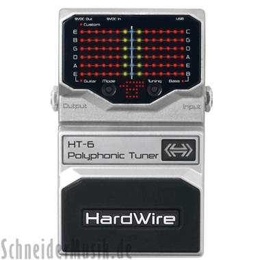 DigiTech HardWire HT-6 Polyphonic Tuner