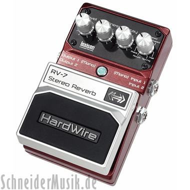 DigiTech HardWire RV-7 Stereo Reverb