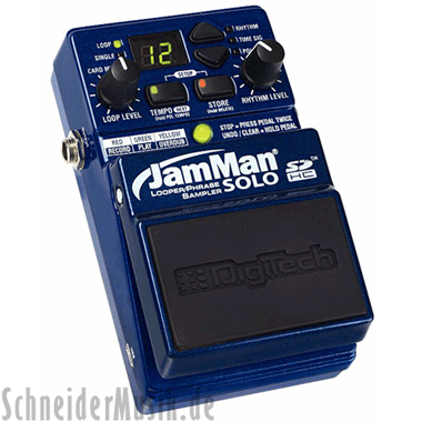DigiTech JamMan SOLO Looper/Phrase Sampler
