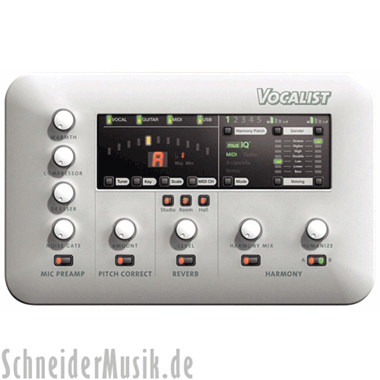 DigiTech VL3D Vocalist Live 3D (Desktop Vocal Harmonizer)