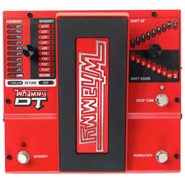 DigiTech Whammy DT Pedal - Harmonizer/Detuner for Guitar/Bass