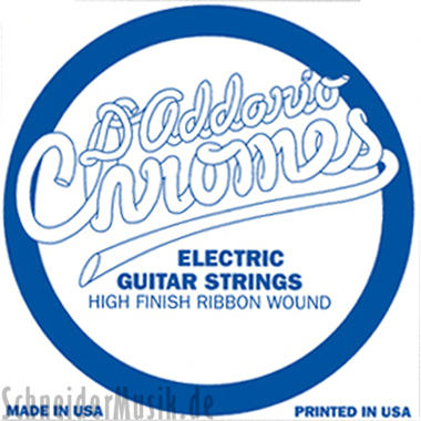 D'Addario CG020 Chromes Flat Wound