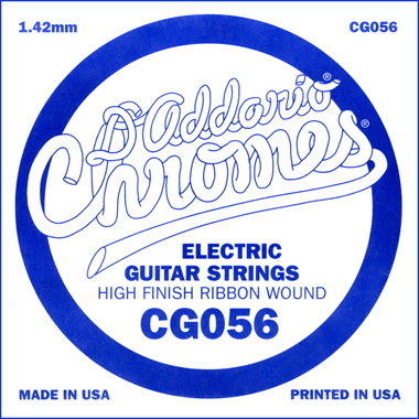 D'Addario CG056 Chromes Flat Wound