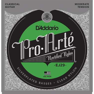 D'Addario EJ29 Rectified Classics Set, Moderate Tension