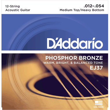 D'Addario EJ37 12- String MTHB