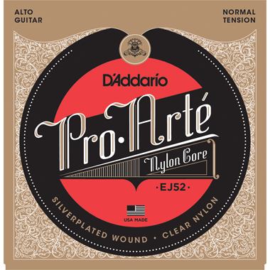 D'Addario EJ52 Pro-Arte - Alto Guitar (6-string) Set, Normal Tension