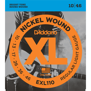 D'Addario EXL110 Nickel Wound, Regular Light