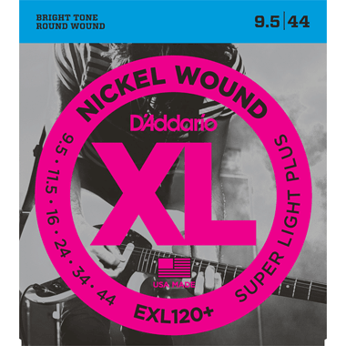 D'Addario Nickel EXL120+ Super Light