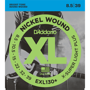 D'Addario Nickel EXL130+ Extra Super Light