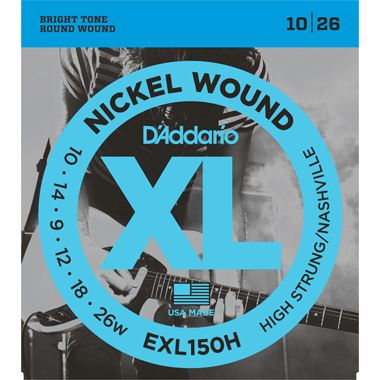 D'Addario Nickel EXL150H High Strung/Nashville Tuning