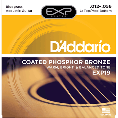 D'Addario EXP19 Fósforo Bronce Bluegrass